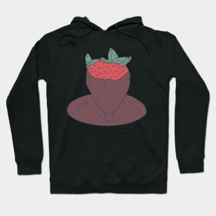 Chocolate Dip - Strawberry - Drunken Berries Hoodie